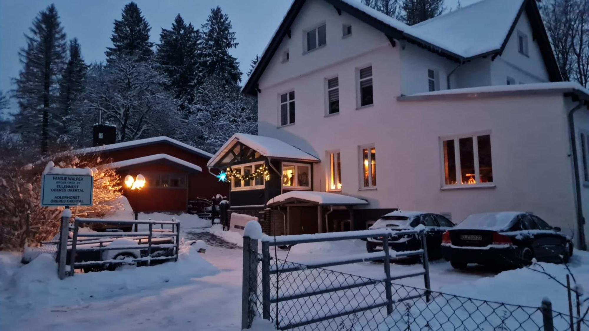 Eulennest Bis 10 Personen,Waesche,Reinigung,Parkplatz Inklusive,Kurtaxe Wird Extra Berechnet Apartamento Altenau  Exterior foto